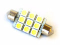 42MM 5050 LED 9 CHIP BULBS EACH RED