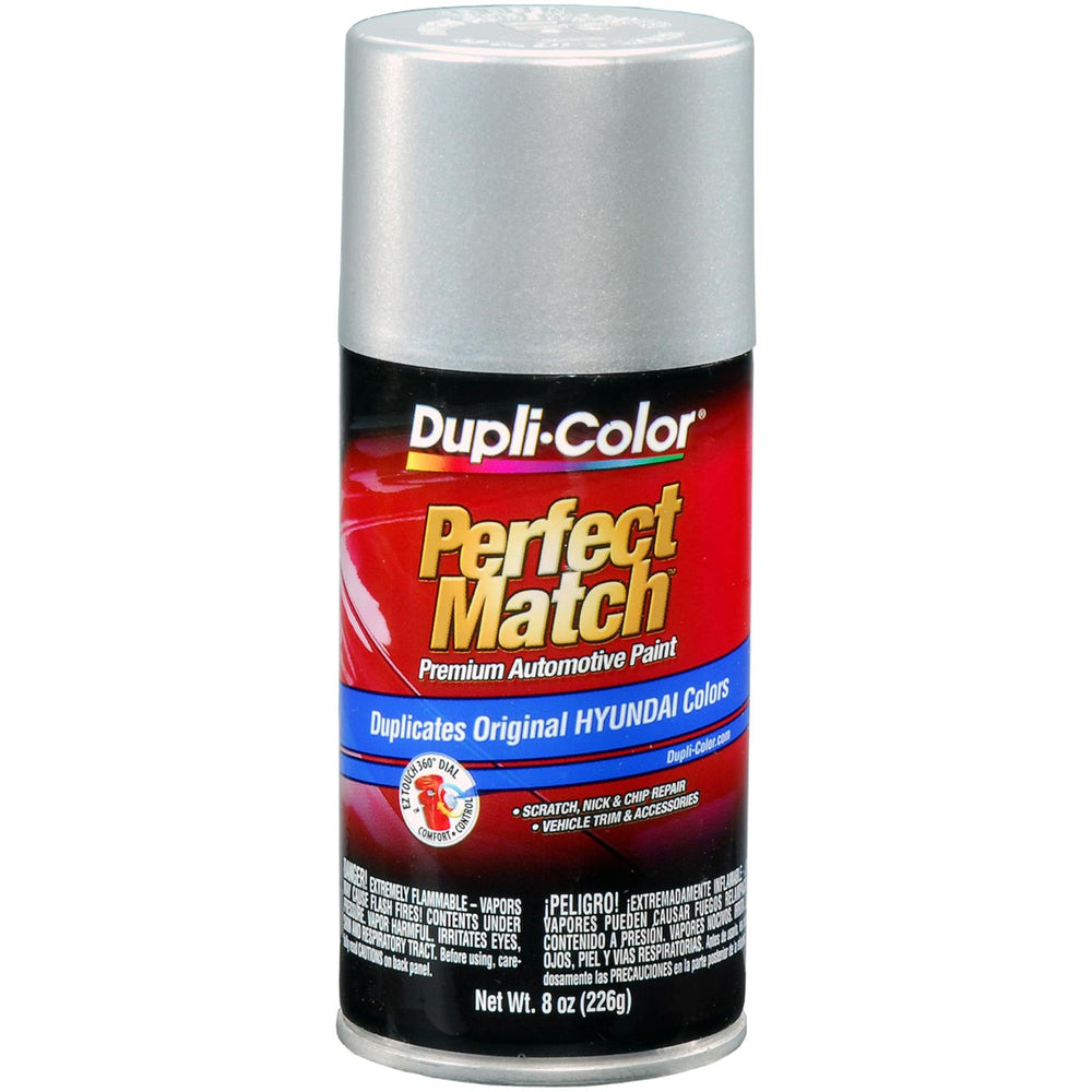 HYUNDAI EXACTMATCH AUTOMOTIVE PAINT; BRIGHT SILVER METALLIC; 8 OZ. AEROSOL