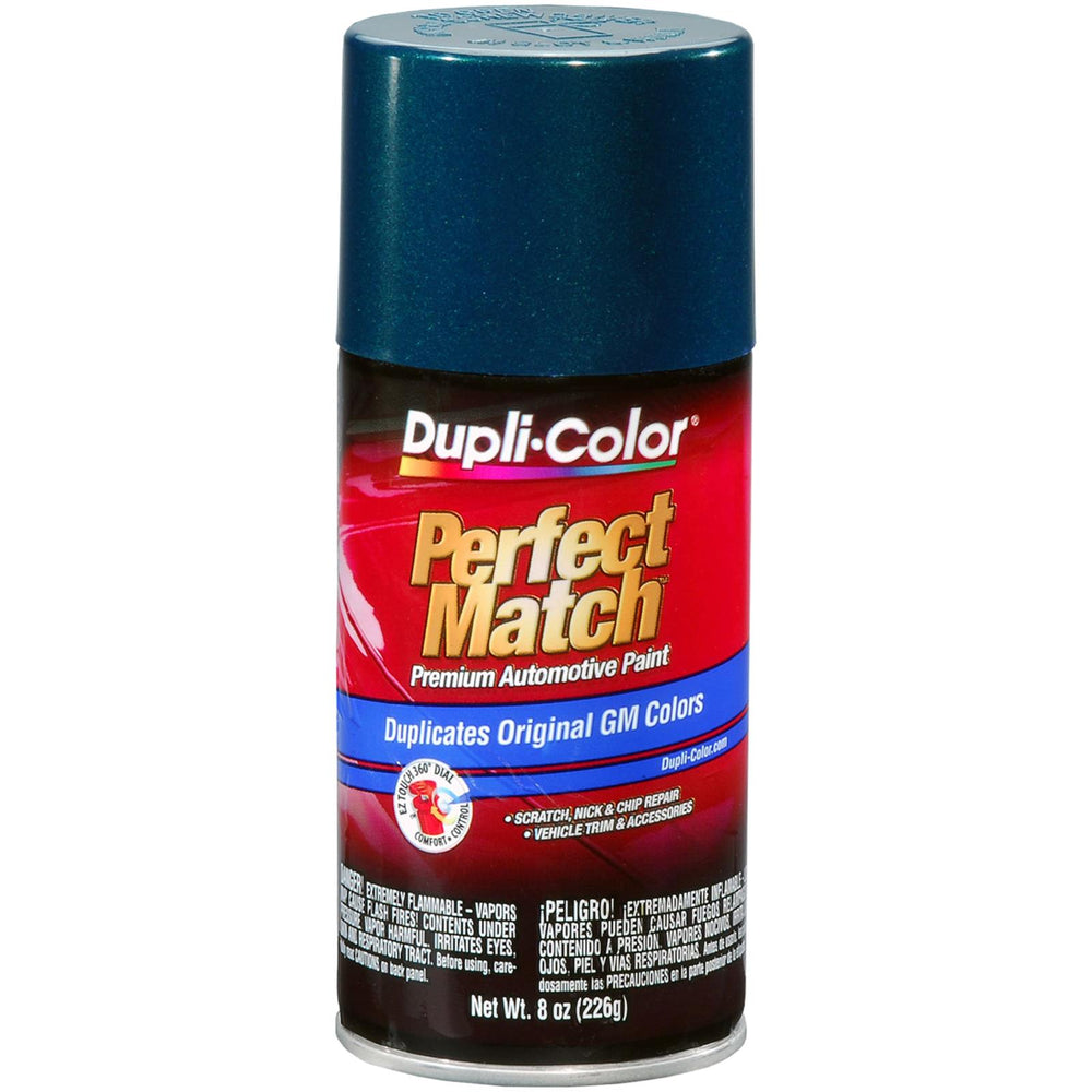 GENERAL MOTORS EXACTMATCH AUTOMOTIVE PAINT; EMERALD GREEN METALLIC; 8 OZ. AEROS