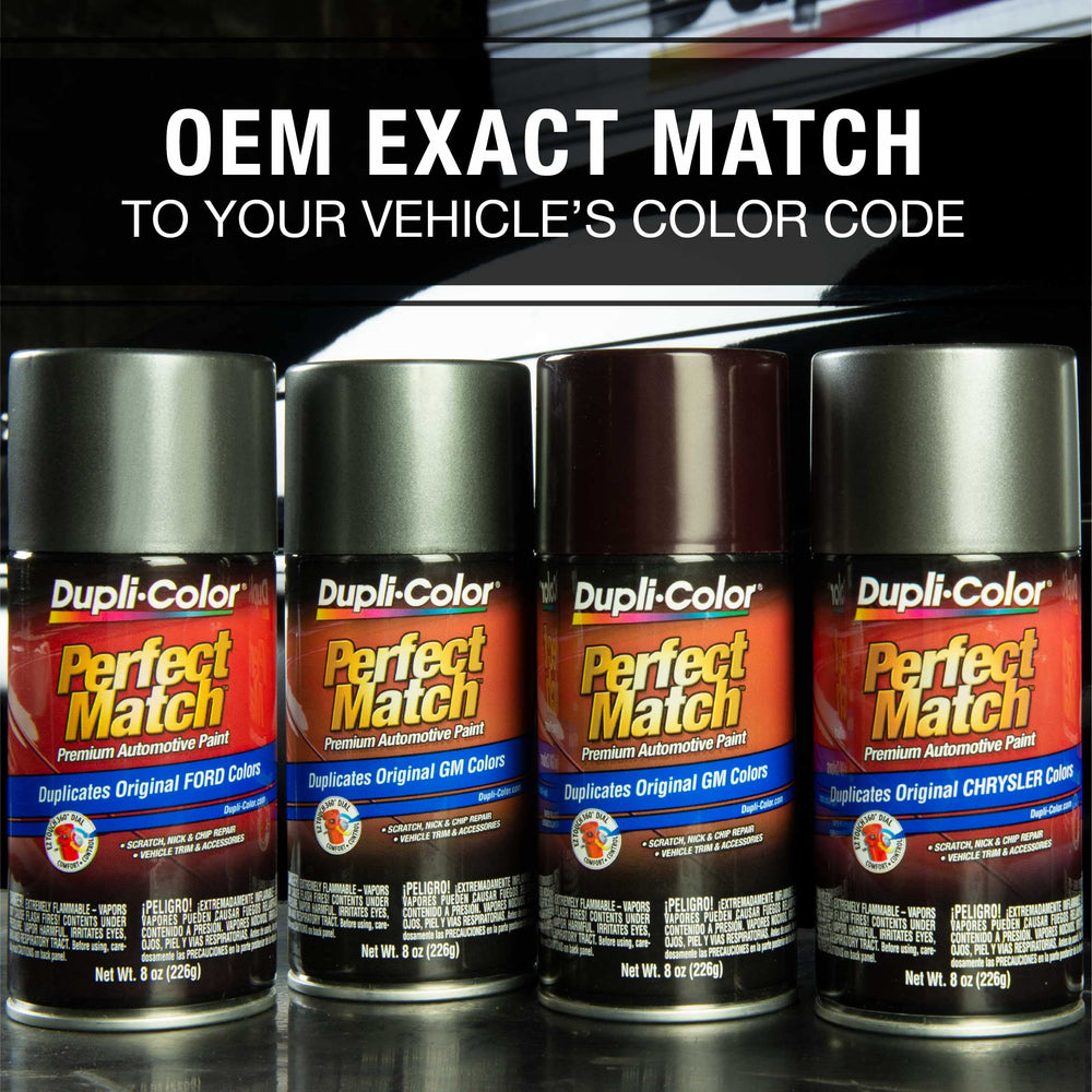 CHRYSLER EXACTMATCH AUTOMOTIVE PAINT; RADIANT FIRE; 8 OZ. AEROSOL