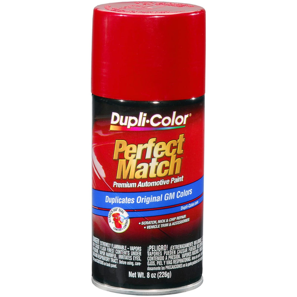 GENERAL MOTORS EXACTMATCH AUTOMOTIVE PAINT; VICTORY RED; 8 OZ. AEROSOL