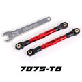 TOE LINKS FRONT (TUBES RED-ANODIZE