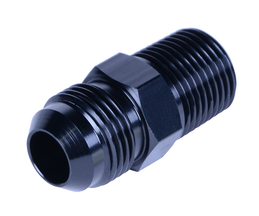 ~(0.1 lbs. 4X2X1)~ Aluminum Fitting -10AN x 1/2in NPT Male