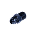 ~(0.1 lbs. 4X2X1)~ Aluminum Fitting -8AN x 1/2in NPT Male