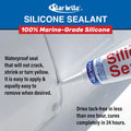 SILICONE SEALANT 10.3OZ BLK - CA