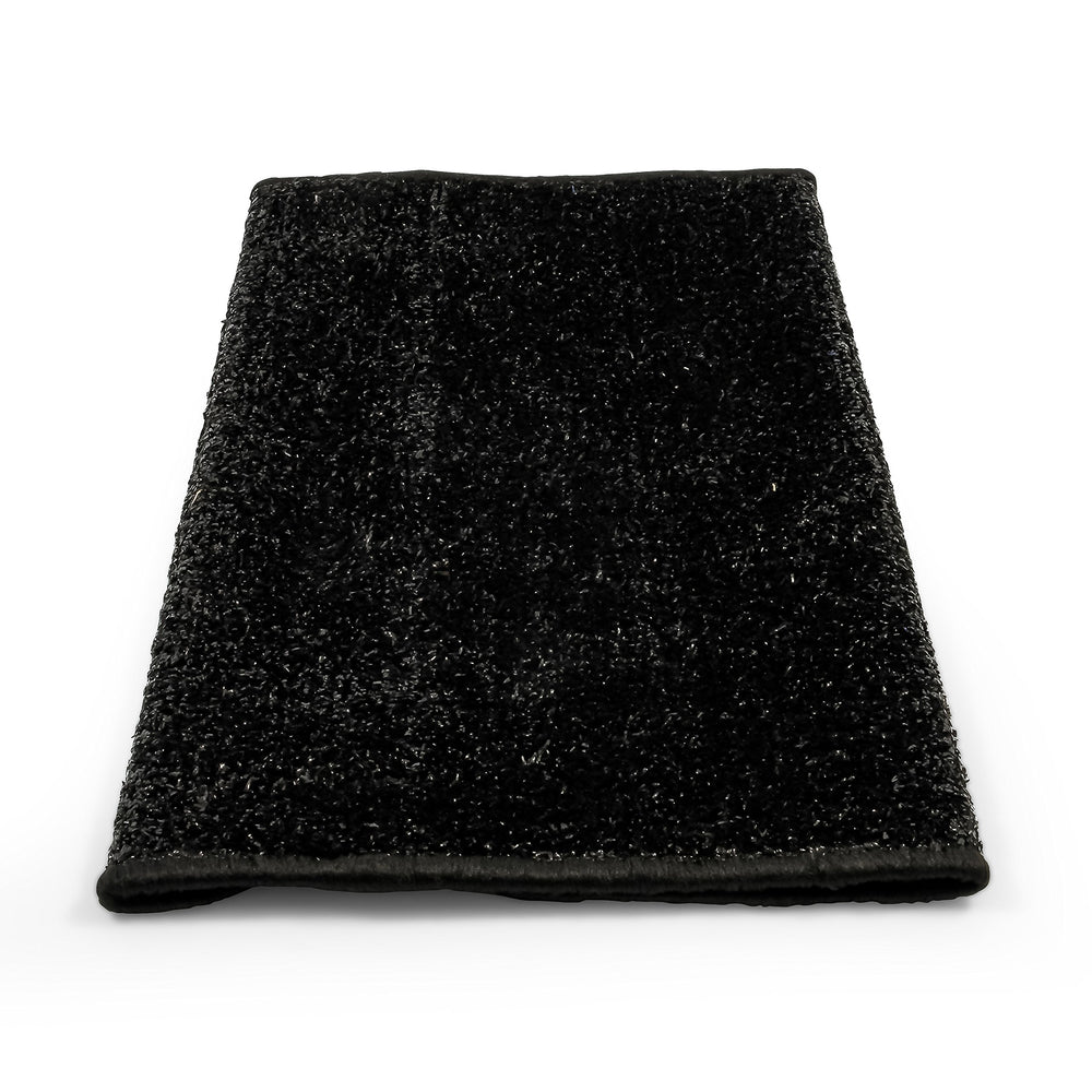 STEP RUG PREMIUM TURF W/UV&TPE HEMMED 22IN X20IN BLACK