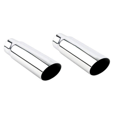 3.50IN X 12.00IN SLANT TEXAS TIP TEXAS EXHAUST TIP 2.50IN ID / 3.50IN OD