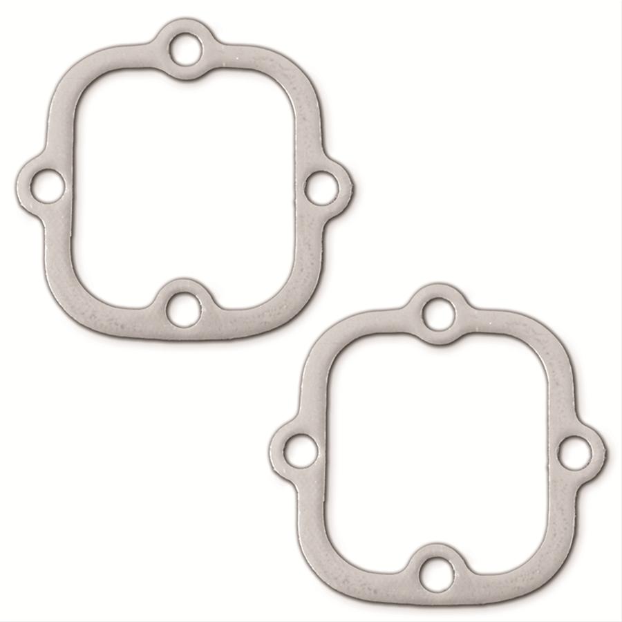 STREET & PERFORMANCE HEADS 4 BOLT COLLECTOR/REDUCER FLANGE GASKETS 2/SET