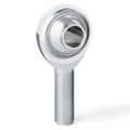 QA1 PCY Series 2-Pc Rod End - Male/Right Hand - .5in Bore x 1/2-20 - Hi-Misalign - Steel w/PTFE