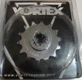 Vortex Racing Steel Front Sprocket 420 13 Tooth- Silver