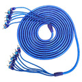 17 FOOT RCA TRANSLUCENT TWISTED PAIR 5+5MM BLUE