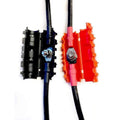HYDRA BATTERY CABLE EXTENDER KIT BLACK RED RETAIL PACKAGE