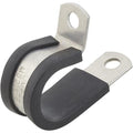 5/8 Cush. Tubing Clamp, Alum.