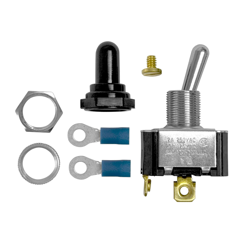 2 TERMINAL HD IGNITION SWITCH W/ WEATHERPROOF COVER