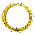 WIRE TXL 14G YEL W/BLK 25