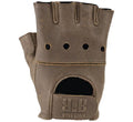Kuryakyn Leather By River Road Buster Vintage Shorty Gloves Black - Small