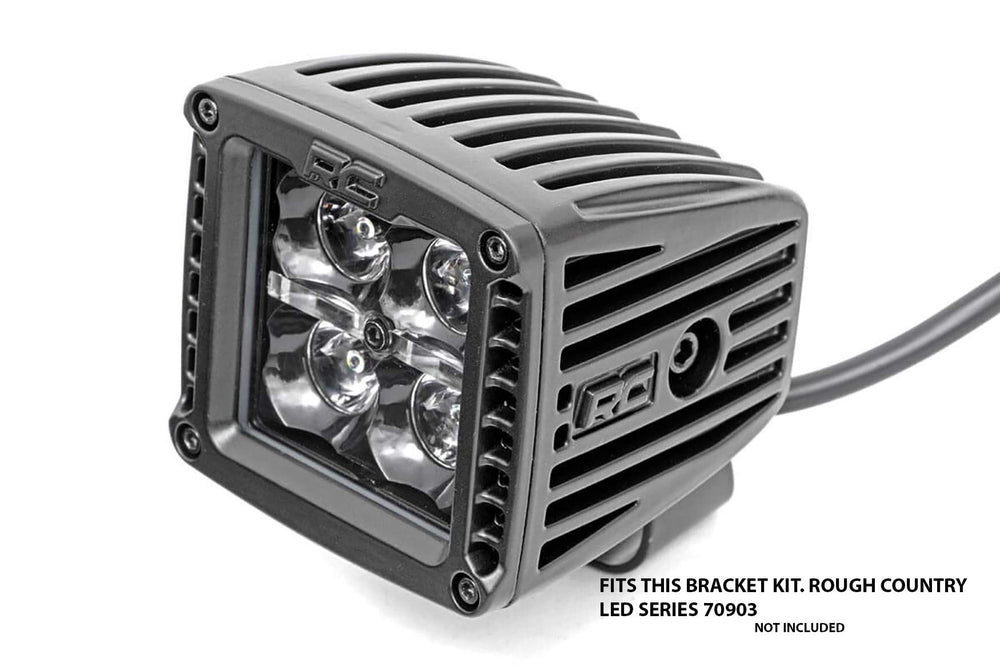 LED Light Mount Lower Windshield Pod Jeep Wrangler TJ (97-06) Wrangler Unlimited (04-06)