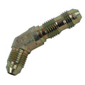 Fragola -4AN x 45 Degree Bulkhead - Steel