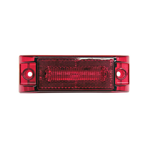 LED M/C PC RECT W/RFLX & AUX FUNC 6