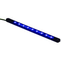 LED FLEX LIGHT(BLK. TAPE) TRACK ENDS & HDWR. 4IN BLUE PKGD.