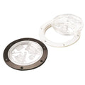 ABS DECK PLATE WHITE/CLEAR CENTER 6
