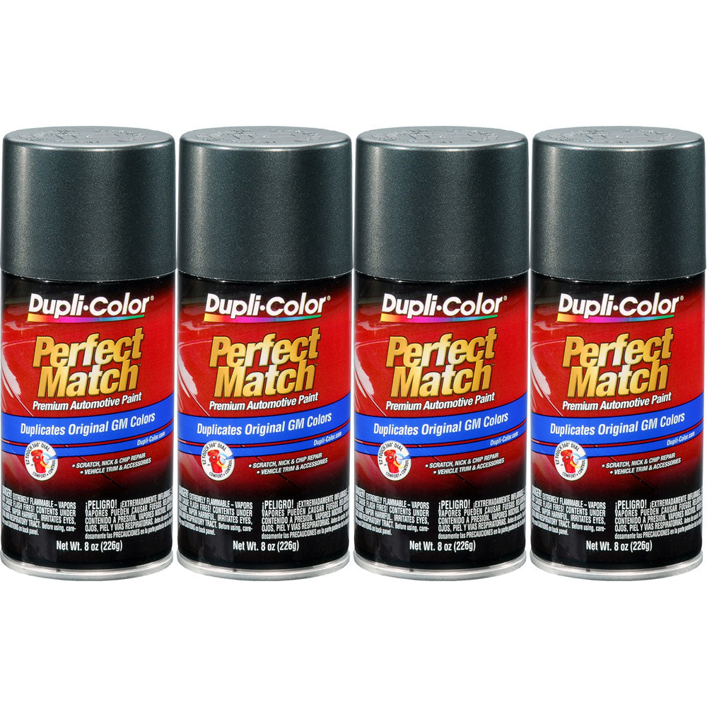 GENERAL MOTORS EXACTMATCH AUTOMOTIVE PAINT; STORM GRAY METALLIC; 8 OZ. AEROSOL