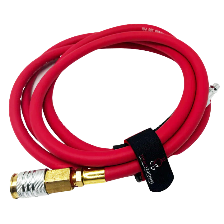 8 Foot Extension Short Stem Fitting Standard I/M Candy Red