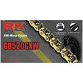 RK Chain 525ZXW Rivet Link - Gold