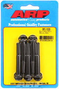 ARP M8 x 1.25 x 55 Hex Black Oxide Bolts (5/pkg)