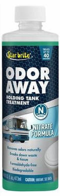 RV ODOR AWAY NATURAL HOLDING TANK TREATMENT 8OZ 4/PK
