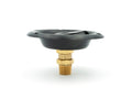 CITY WATER DISH W/BRASS CHECK VALVE BLACK