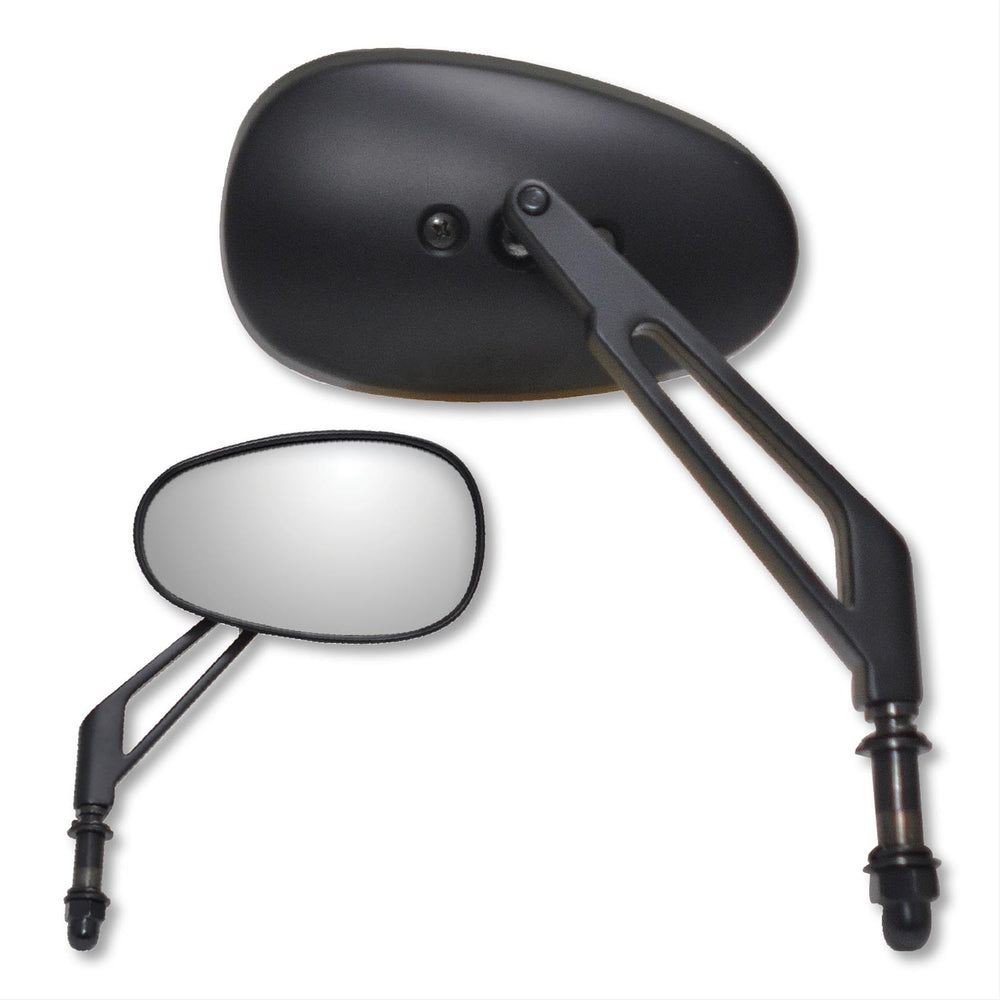 BLACK SHORT STEM MIRROR