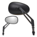 BLACK SHORT STEM MIRROR