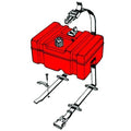 FUEL CONTAINER HOLD DOWN KIT