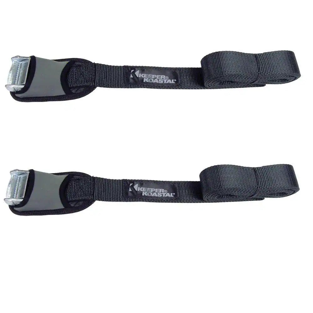 12FT X 11/2IN LASHING STRAP W/PROTECTIVE COVER 2 PACK