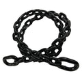 3/16" X 4' CTD BLACK CHAIN