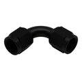 DeatschWerks 6AN Flare Female Swivel 90-degree to 6AN Flare Female Swivel 90-degree anodized DW titanium