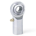 QA1 C Series 2-Pc Rod End - Female/Right Hand - 16mm Bore x M16x2.0 w/Zerk - Carbon Steel