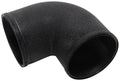 3in 90 Degree Elbow Tube Black