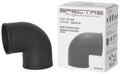3in 90 Degree Elbow Tube Black