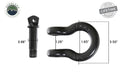 Recovery Shackle 19010201 3/4 4.75 Ton Black Sold In Pairs Overland Vehicle Systems