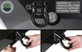 Recovery Shackle 19010201 3/4 4.75 Ton Black Sold In Pairs Overland Vehicle Systems
