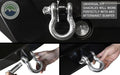 Overland Vehicle Systems Recovery Shackle 3 4 4.75 Ton Zinc - Sold In Pairs