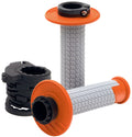ProTaper Clamp-On Pillow Top Grips - Neon Orange/Gray
