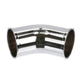 Spectre Universal Intake Elbow Tube (ABS) 3in. OD / 45 Degree - Chrome