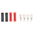 RT8 NICKEL PLATED 8AWG 5/16 RING TERMINAL 4 PACK RoHS COMPLIANT