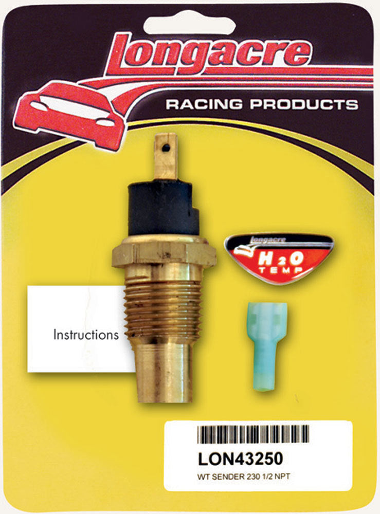 230 DEGREE WATER TEMP 1/2 NPT SENDER ONLY