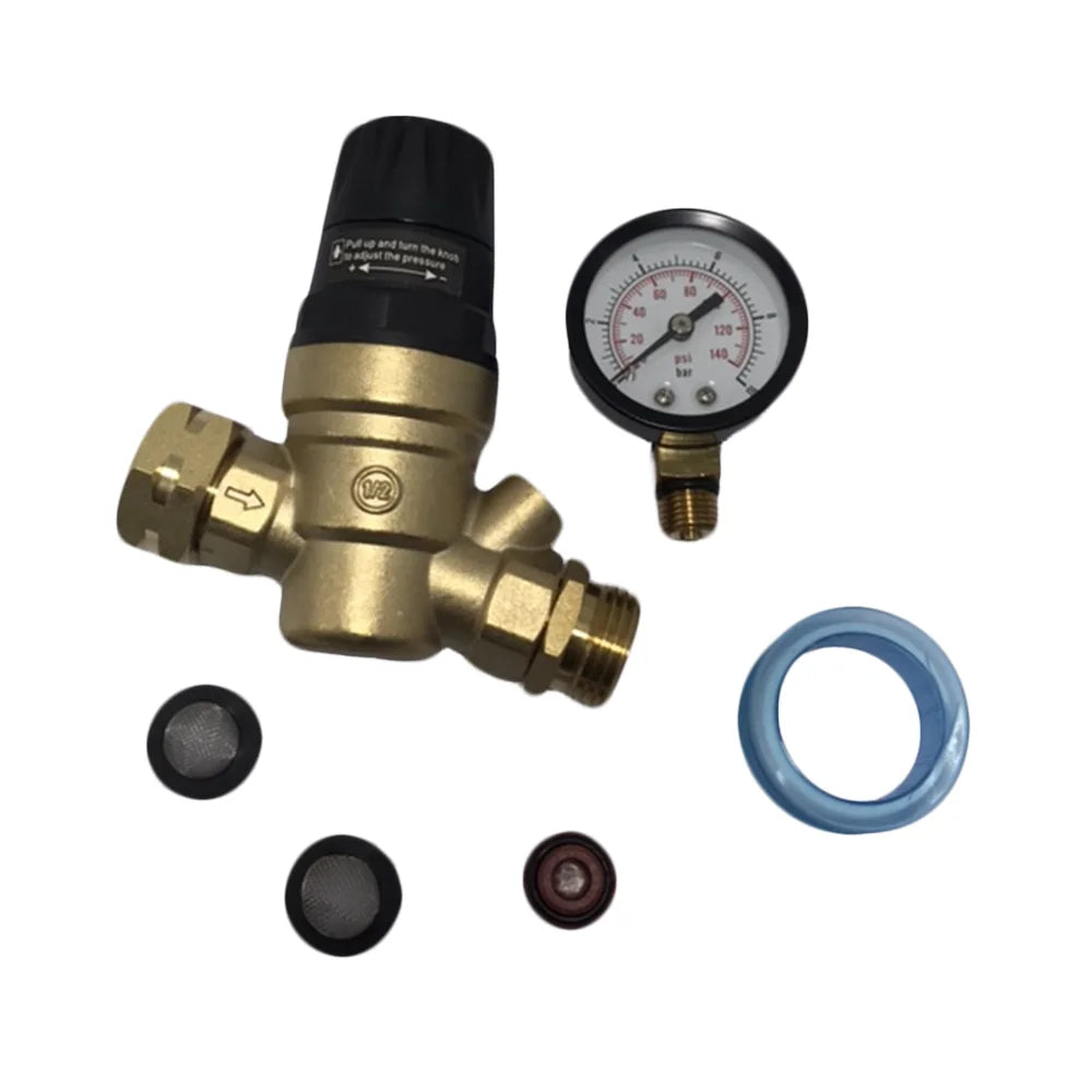 SHOWER VALVE W/ VAC BRKR 4IN 2 SMOKE KNOBS PLASTIC WHITE