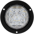 LED B/UP LGT RND FLANGE MNT 4' MV