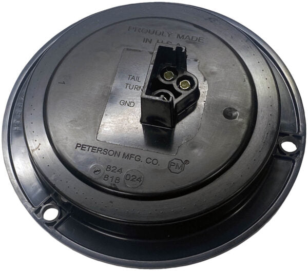 LED B/UP LGT RND FLANGE MNT 4' MV